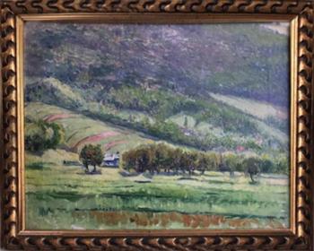 Pohled na chalupu Pohled na chalupu