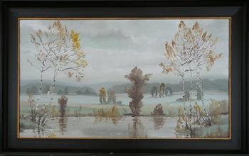 Podzimní krajina - velký formát Podzimní krajina - velký formát