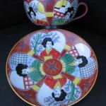 Japan šálek s podšálkem+dezertní talířek, zn.Thun Japan šálek s podšálkem+dezertní talířek, zn.Thun