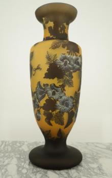 Velká váza typu Gallé v 56 cm Velká váza typu Gallé v 56 cm