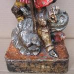 Sv. Jiří s drakem ( dřevořezba )  Sv. Jiří s drakem ( dřevořezba )