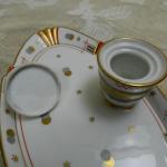 Art deco porcelánový kalamář - Slavkov, 1932 Art deco porcelánový kalamář - Slavkov, 1932