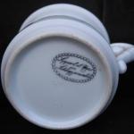 Šálek s měditiskem-hrad Škvárovník v Teplicích Šálek s měditiskem-hrad Škvárovník v Teplicích