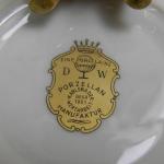 Empírový zlacený hrnek na nožičkách - Karlsbad Empírový zlacený hrnek na nožičkách - Karlsbad