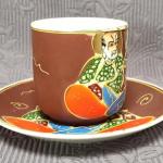 Šálek s podšálkem, Japan motiv  Šálek s podšálkem, Japan motiv