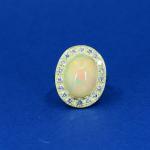 Au 585/1000/ 8,25 g/cca 1,10 ct Au 585/1000/ 8,25 g/cca 1,10 ct