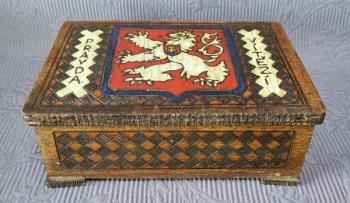 Truhlička, šperkovnice - Pravda vítězí  Truhlička, šperkovnice - Pravda vítězí