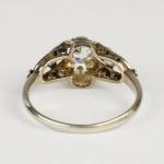 Zlatý prsten s diamanty Zlatý prsten s diamanty