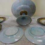 Souprava na dort - nástolec a 5 dezertních talířků Souprava na dort - nástolec a 5 dezertních talířků