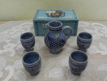 Džbán a 4 kalíšky - sada na víno Džbán a 4 kalíšky - sada na víno