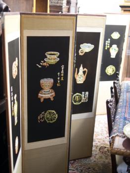 Čínský paravan Čínský paravan