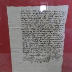 Ručně psaný dokument, 17. stol. Ručně psaný dokument, 17. stol.