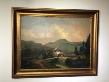 Romantická krajina Romantická krajina