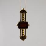 Zlatá brož s kamejí Zlatá brož s kamejí