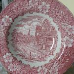 Talíře Staffordshire England 2 kusy Talíře Staffordshire England 2 kusy