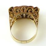 Zlatý prsten s diamanty Zlatý prsten s diamanty