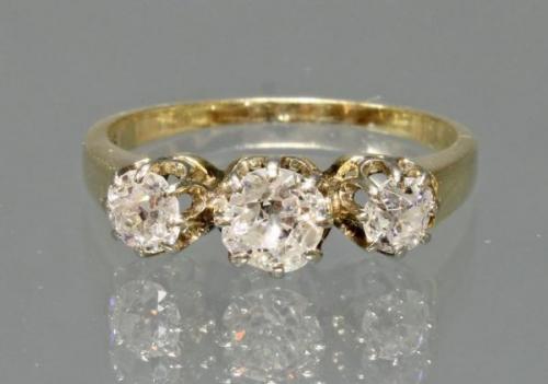 Briliantový prsten 0,85 ct Briliantový prsten 0,85 ct