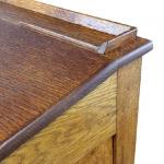 Roletový registr, 1920s, dub, mosaz Roletový registr, 1920s, dub, mosaz