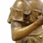 Bronzová socha mladé dívky, Ernest Rancoulet Bronzová socha mladé dívky, Ernest Rancoulet