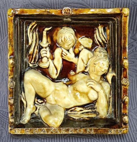 Erotický motiv III., zn. Decameron  Erotický motiv III., zn. Decameron
