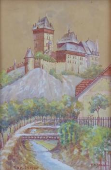 F. X. Jokel - Hrad Karlštejn F. X. Jokel - Hrad Karlštejn