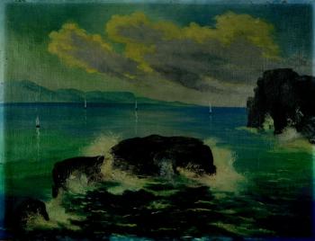 Moře se skalami Moře se skalami