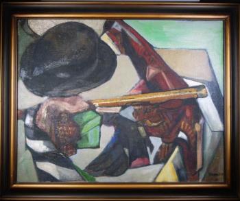 Federico Kromka - Zátiší s kloboukem Federico Kromka - Zátiší s kloboukem