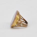 Klasicistní prsten s achátem Klasicistní prsten s achátem