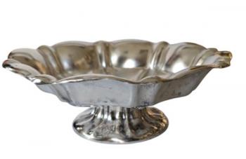 Starožitný stříbrný nástolec Starožitný stříbrný nástolec