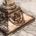 Starožitné párové neoklasicistní svícny Starožitné párové neoklasicistní svícny