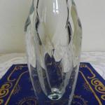 Autorská váza z hutního skla - Paleček, Škrdlovice Autorská váza z hutního skla - Paleček, Škrdlovice