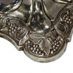 SECESNÍ POSTŘÍBŘENÝ SVÍCEN SECESNÍ POSTŘÍBŘENÝ SVÍCEN