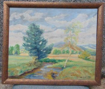 Obraz olej D.Král Obraz olej D.Král