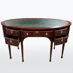 Oválný prostorový psací stůl, 1900 Oválný prostorový psací stůl, 1900