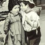 Gobelín - Rozhovor mezi chlapci (Francie) Gobelín - Rozhovor mezi chlapci (Francie)