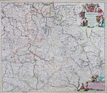 MAPA ČECH, MORAVY, SLEZSKA A LUŽICE MAPA ČECH, MORAVY, SLEZSKA A LUŽICE
