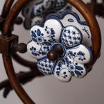 Starožitný delftský lustr velký Starožitný delftský lustr velký