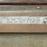 Obraz KRAJINA, signováno AUGUST PIPENHÁGEN,  Obraz KRAJINA, signováno AUGUST PIPENHÁGEN,