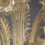 Malý šestiramenný benátský lustr - výška 58 cm Malý šestiramenný benátský lustr - výška 58 cm