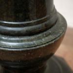 Francouzský mramorový podstavec 19. století Francouzský mramorový podstavec 19. století