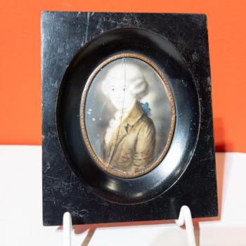 Miniatura, Portrét muže Miniatura, Portrét muže