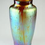 Váza Loetz - dekor maron Medici Váza Loetz - dekor maron Medici