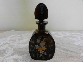 Art deco broušená zlacená karafa Art deco broušená zlacená karafa