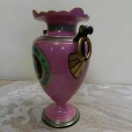 Růžová porcelánová váza v empírovém stylu - 19.st. Růžová porcelánová váza v empírovém stylu - 19.st.