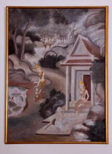 Anonym z 19. století. Mytologická scéna Anonym z 19. století. Mytologická scéna