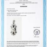 Zlatý přívěsek s diamanty 0,94 ct (výjimečně bílý) Zlatý přívěsek s diamanty 0,94 ct (výjimečně bílý)