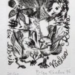 Olga Čechová - 5 x Ex libris Olga Čechová - 5 x Ex libris