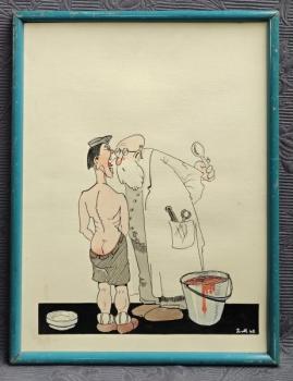 Návštěva u doktora, dat. 1940 Návštěva u doktora, dat. 1940