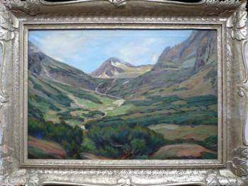 Rudolf Walter - Horské úbočí Rudolf Walter - Horské úbočí