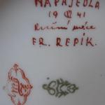 Souprava s lidovým dekorem, zn.Napajedla, Fr.Řepík Souprava s lidovým dekorem, zn.Napajedla, Fr.Řepík